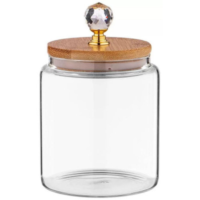 Емкость для сыпучих продуктов Agness 'Kristall' 500мл d9x19см ARTI-M 889-110