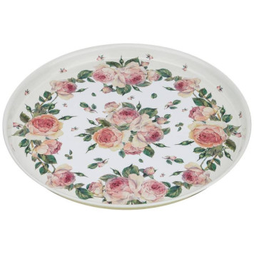 Поднос сервировочный 'Пионы' 33х2.1см ARTI-M 898-010-1