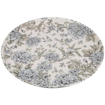 Поднос сервировочный Agness 'Royal garden' 33*2,1 см ARTI-M 898-025-1