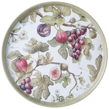Поднос сервировочный Agness ' Фрукты.ягоды' 33х2.1см ARTI-M 898-065