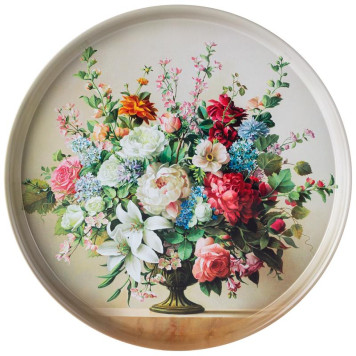 Поднос сервировочный Agness 'Stil life' 33х2.1см ARTI-M 898-071