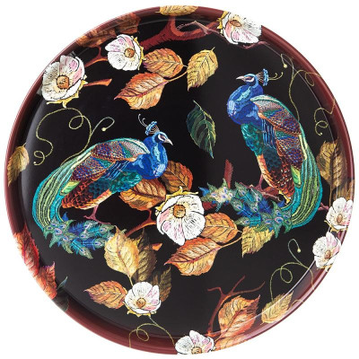 Поднос сервировочный Agness 'Павлины' 33х2.1см ARTI-M 898-142