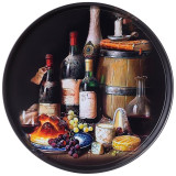 Поднос сервировочный Agness 'Винный погребок' 33х2.1см ARTI-M 898-143