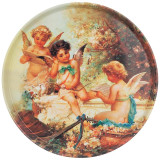 Поднос сервировочный Agness 'Ангелы' 33х2.1см ARTI-M 898-216