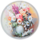 Поднос сервировочный Agness 'Летний букет' 33х2.1см ARTI-M 898-219