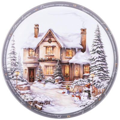 Поднос сервировочный Agness 33х2.1см ARTI-M 898-229