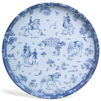 Поднос сервировочный Agness 'De jouy' 33х2.1см ARTI-M 898-243