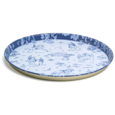 Поднос сервировочный Agness 'De jouy' 33х2.1см ARTI-M 898-243-2