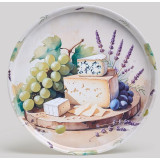 Поднос сервировочный Agness 'Gourmet feast' 33х2.1см ARTI-M 898-245