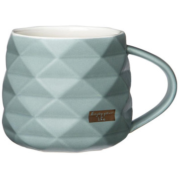 Кружка 'Break time' 370мл голубая ARTI-M 90-1052