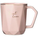 Кружка 'Opaque' 350мл розовая ARTI-M 90-1069