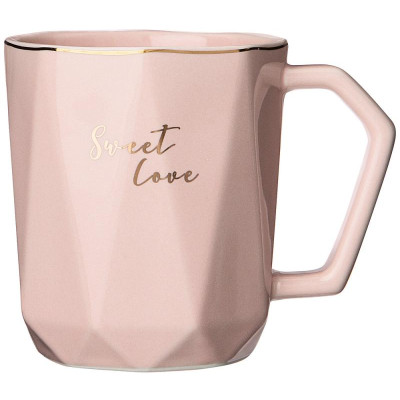 Кружка 'Opaque' 350мл розовая ARTI-M 90-1069