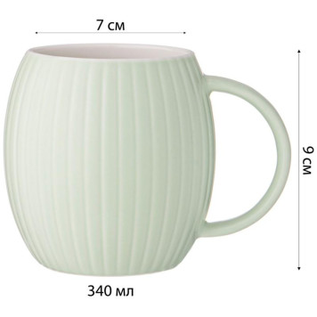 Кружка Lefard 'Coffemania' 340мл мятная ARTI-M 90-1092-2
