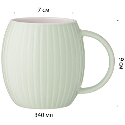 Кружка Lefard 'Coffemania' 340мл мятная ARTI-M 90-1092-2