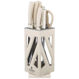 Набор ножей Agness на пласт.вращающейся подставке 8предм ARTI-M 911-760