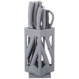 Набор ножей Agness на пласт.вращающейся подставке 8предм ARTI-M 911-761