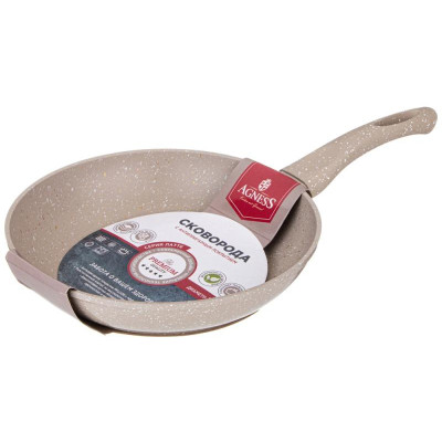 Сковорода Agness 'Latte' с антипригарным покрытием (22х4.5см) ARTI-M 932-501-1