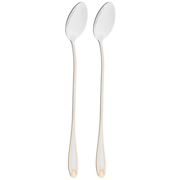 Набор ложек для коктелей agness, 2 шт, длина 19.5см ARTI-M 942-109