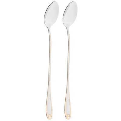 Набор ложек для коктелей agness, 2 шт, длина 19.5см ARTI-M 942-109