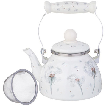 Чайник Agness эмалированный со съемным фильтром из нерж.стали (1.1л) ARTI-M 943-051-2