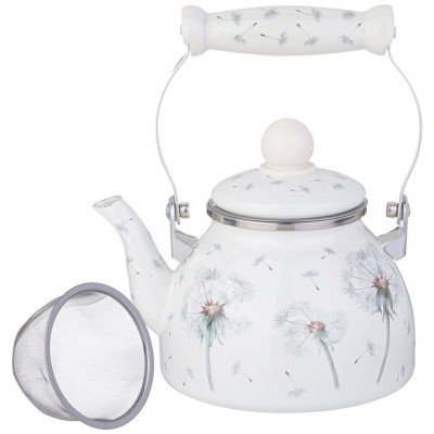 Чайник Agness эмалированный со съемным фильтром из нерж.стали (1.1л) ARTI-M 943-051-2