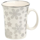Кружка Lefard 310мл серебро снежинки ARTI-M 97-758