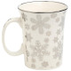Кружка Lefard 310мл серебро снежинки ARTI-M 97-758