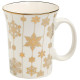Кружка Lefard 310мл золото снежинки ARTI-M 97-759