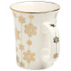 Кружка Lefard 310мл золото снежинки ARTI-M 97-759