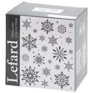 Кружка Lefard 310мл золото снежинки ARTI-M 97-759-5