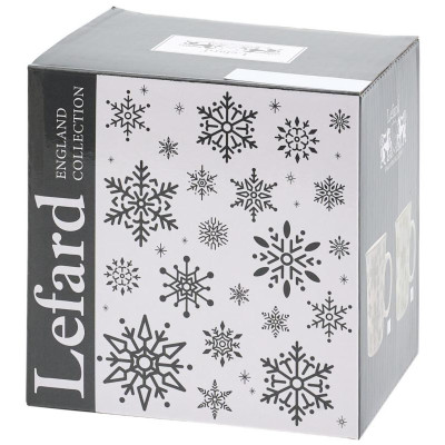 Кружка Lefard 310мл золото снежинки ARTI-M 97-759-5