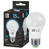 Лампа светодиодная LED E27 A60 15W 4K ASD