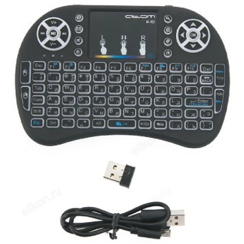 Клавиатура беспр.с тачпадом АТ-103 Атом-2