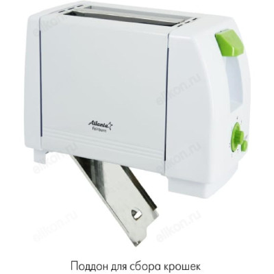 Тостер ATLANTA ATH-1032 зеленый-1