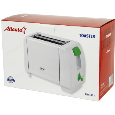 Тостер ATLANTA ATH-1032 зеленый-2