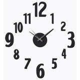 Часы настенные ATLANTIS MP02 black