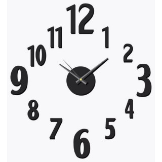 Часы настенные ATLANTIS MP02 black