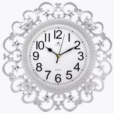 Часы настенные ATLANTIS TLD-3670 silver