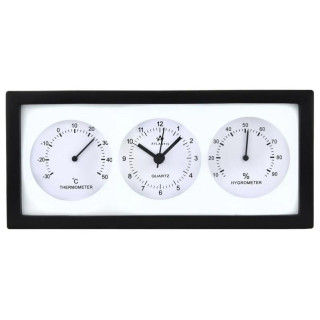 Часы настенные ATLANTIS TLD-9041B black