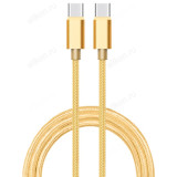 Кабель USB-USB Type-C 3.1 1,8м Атом 31029 золотой