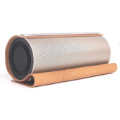 Акустика Bluetooth 20W Атом BS-03, 2*10Вт, 2200мАч, 3D звук, hands free, нат. кожа