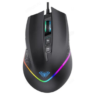 Мышь игровая AULA F805 Black + Rainbow backlight-1