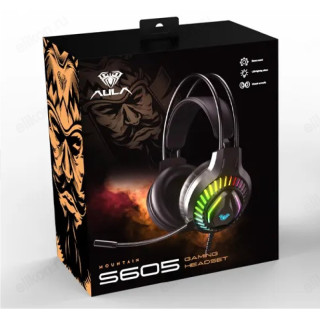 Гарнитура проводная игровая AULA S605 накладные-4