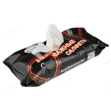 Салфетки влажные AURA антибактериальные, 70шт,914-029 арт.29030-2