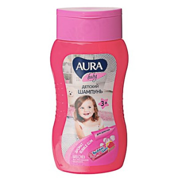 Шампунь детский AURA BABY для девочек 3+ 200мл 927-055