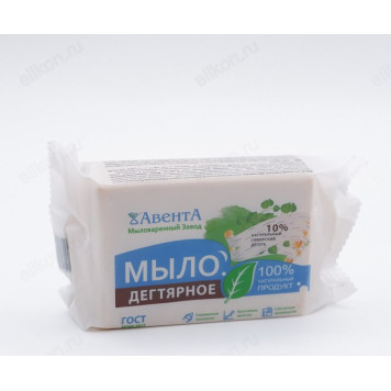 Мыло хозяйственное Авента Дегтярное 72%, 200 г