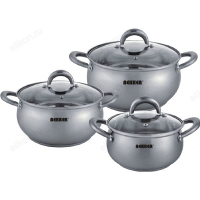 Набор посуды Bekker PREMIUM COMFORT BK-1633 6 пред