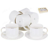 Набор чайный "Грация" 101-01038, 6 персон,12 предметов