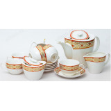 Набор чайный "Эстелла" 123-16047, 6 персон,17 предметов