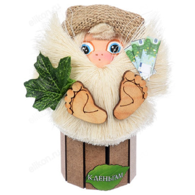 Сувенир-оберег Банник к деньгам Банные штучки 32652